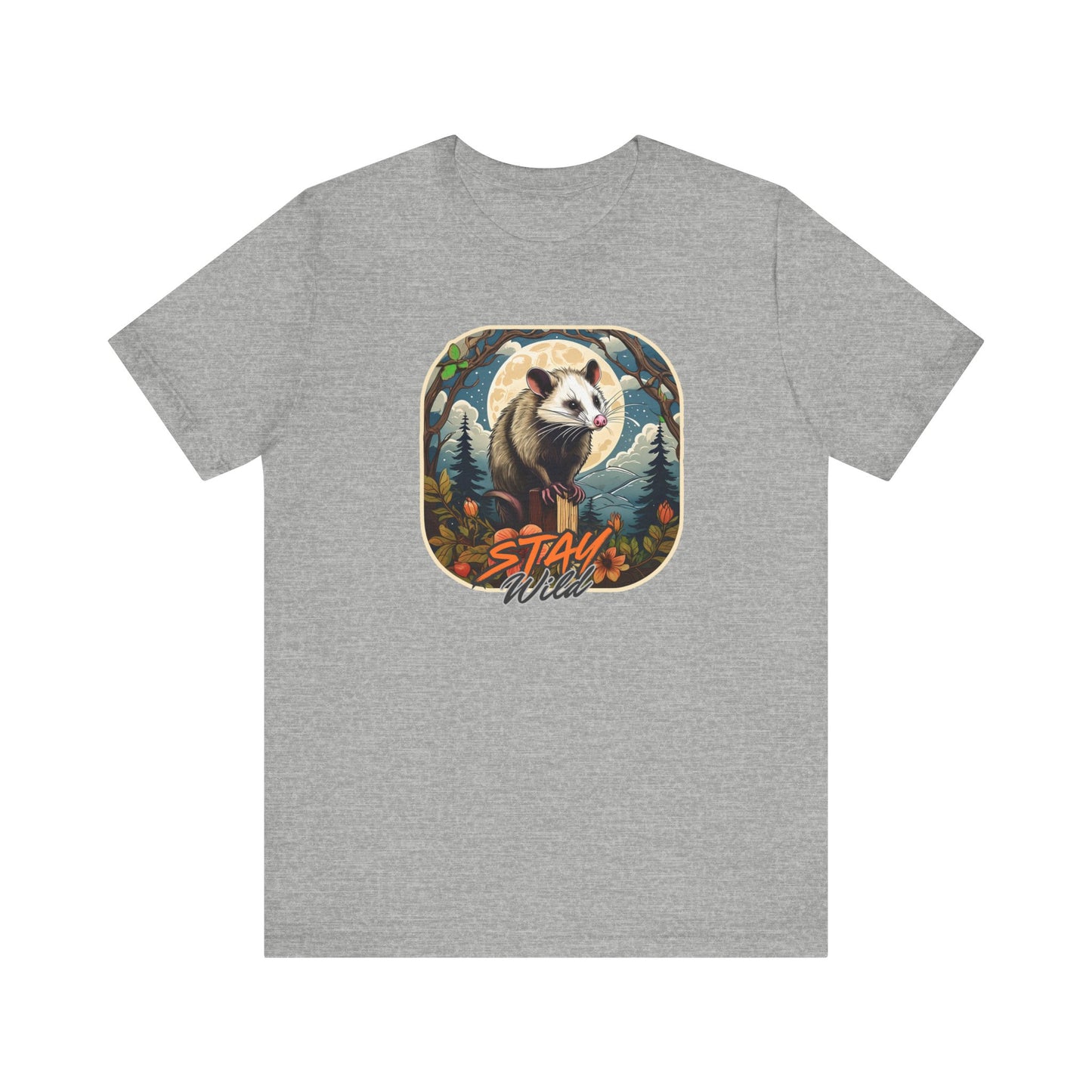 Stay Wild Opossum Short Sleeve Tee