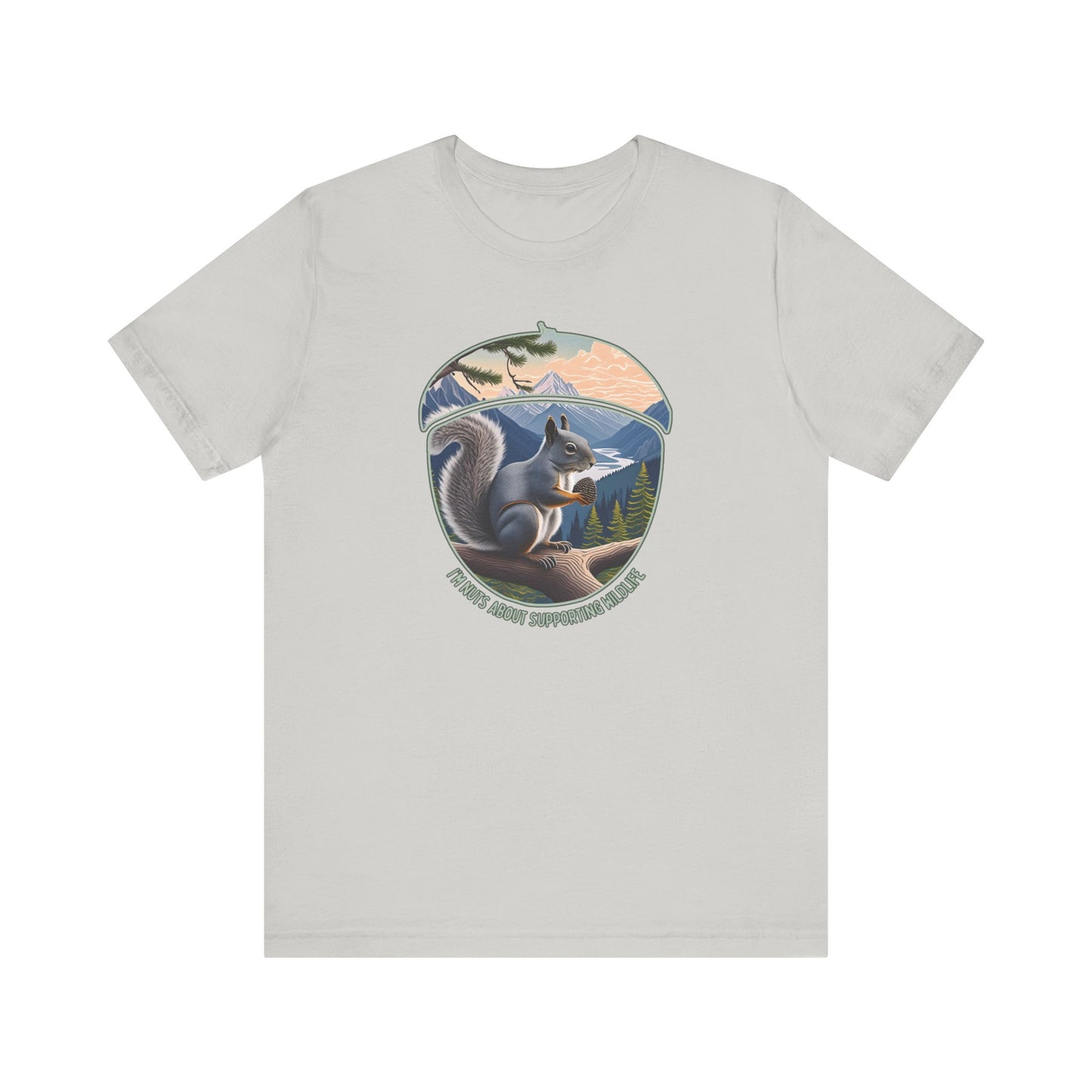 I'm nuts about supporting wildlife tee