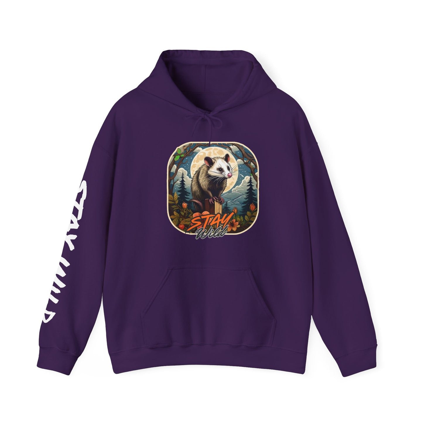 Stay Wild Opossum Hooded Sweatshirt