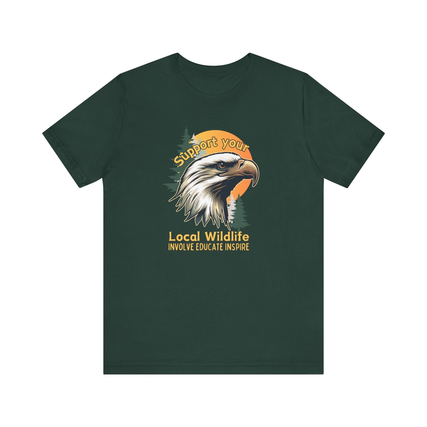 Support your local wildlife - Eagle Tee