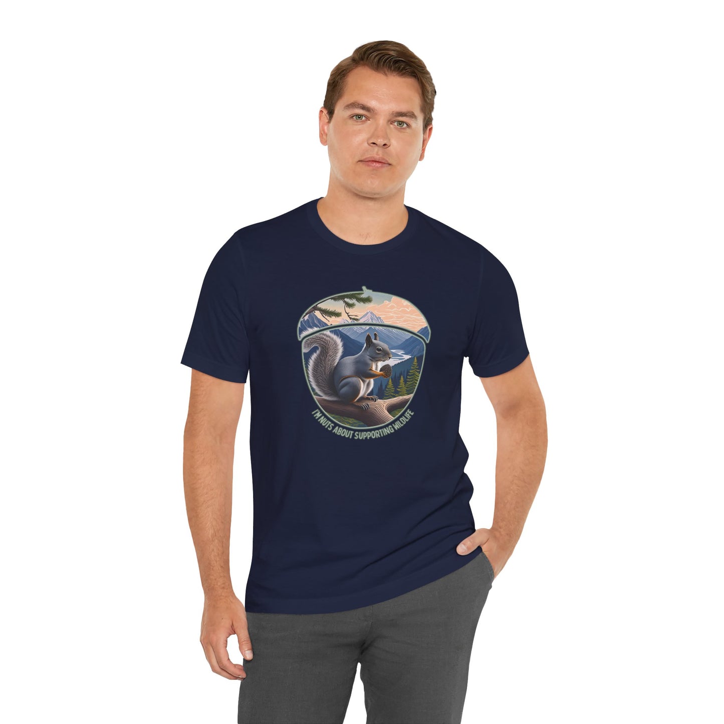 I'm nuts about supporting wildlife tee