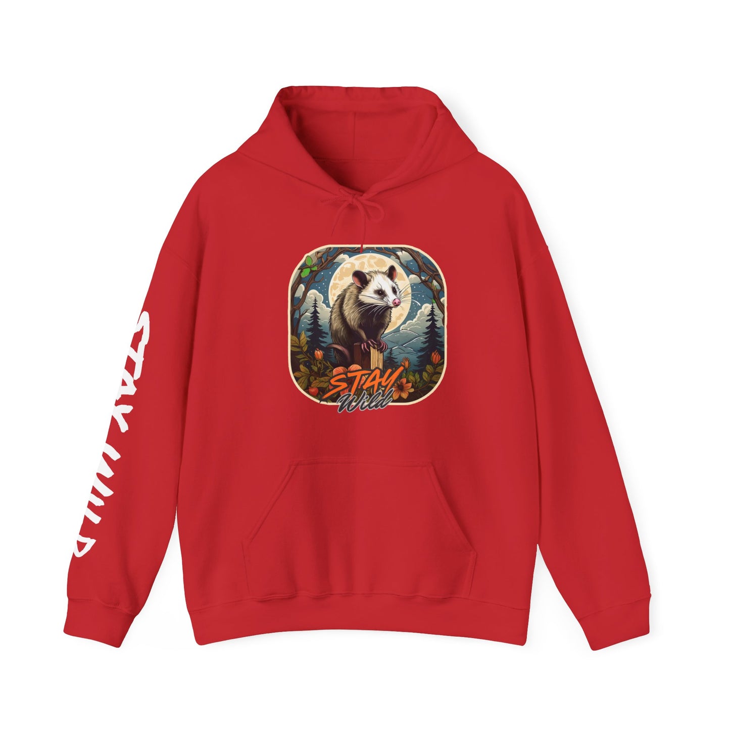 Stay Wild Opossum Hooded Sweatshirt