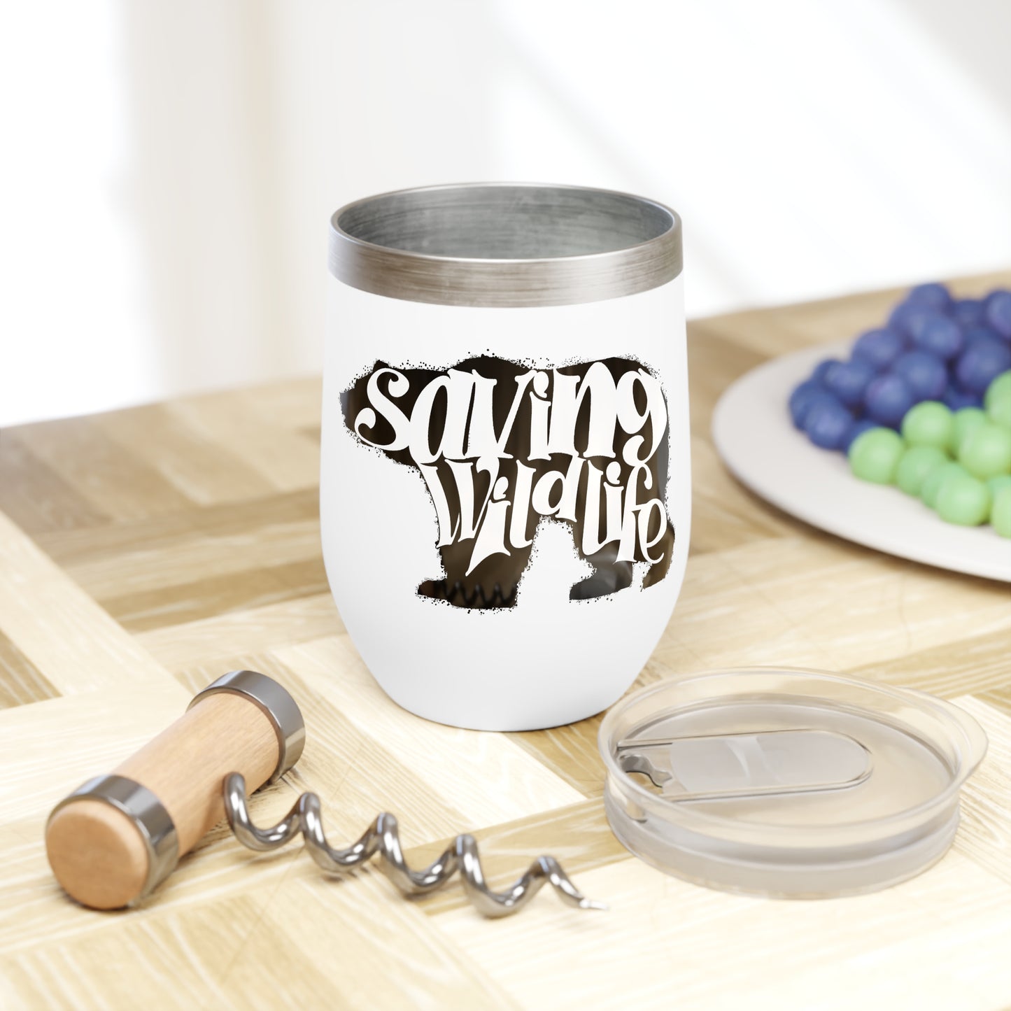 Saving Wildlife -Chill Wine Tumbler