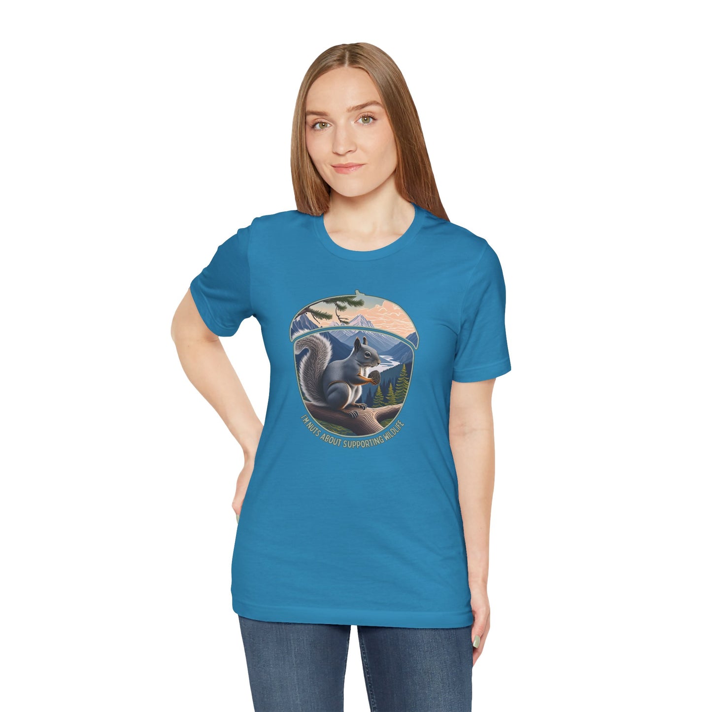 I'm nuts about supporting wildlife tee