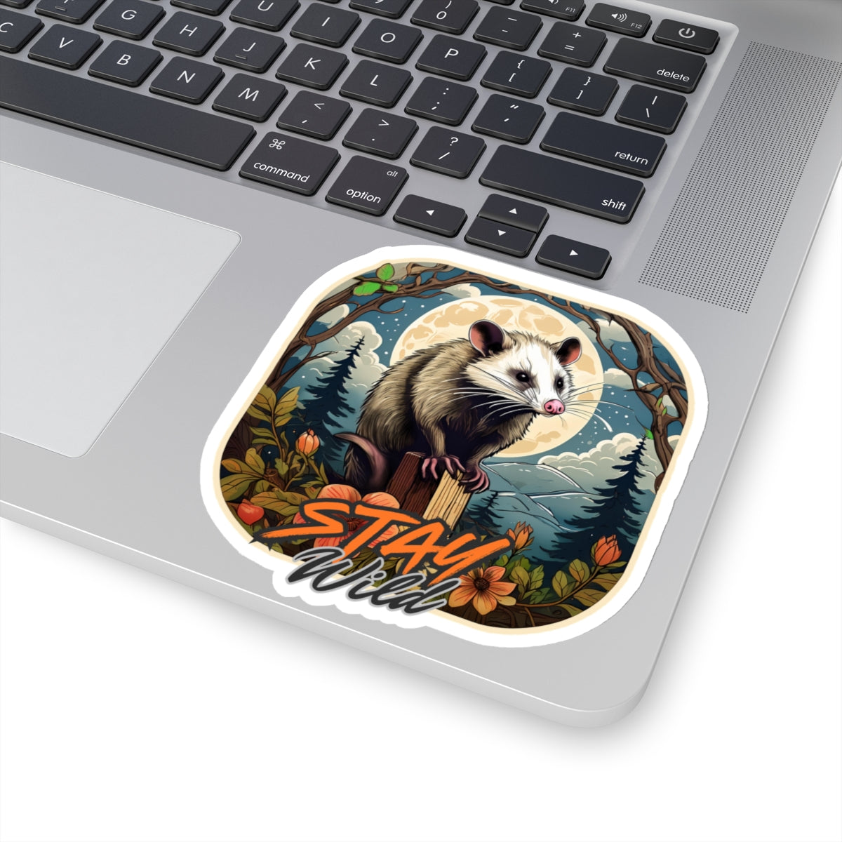 Stay Wild Possum Sticker