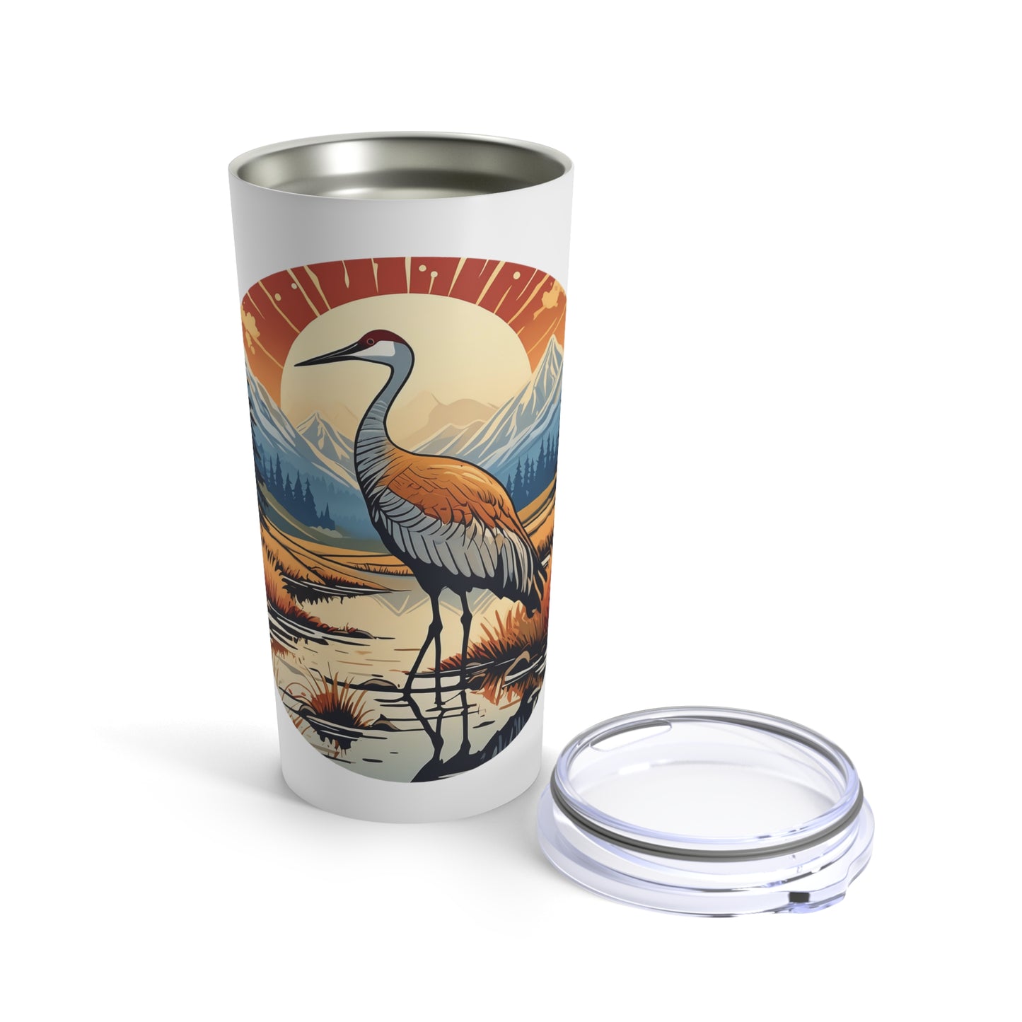 Sandhill Crane Tumbler 20oz