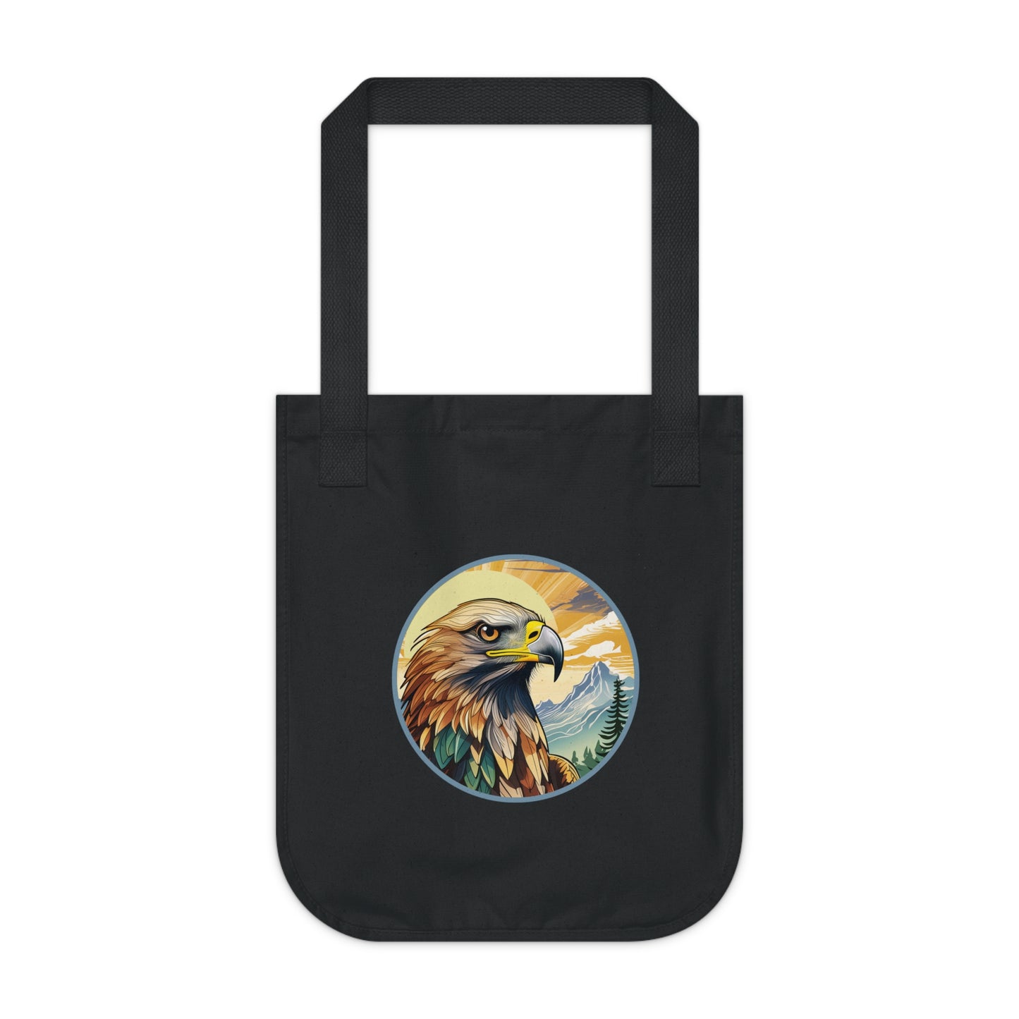 Eagle-#savingwildlife Organic Canvas Tote Bag