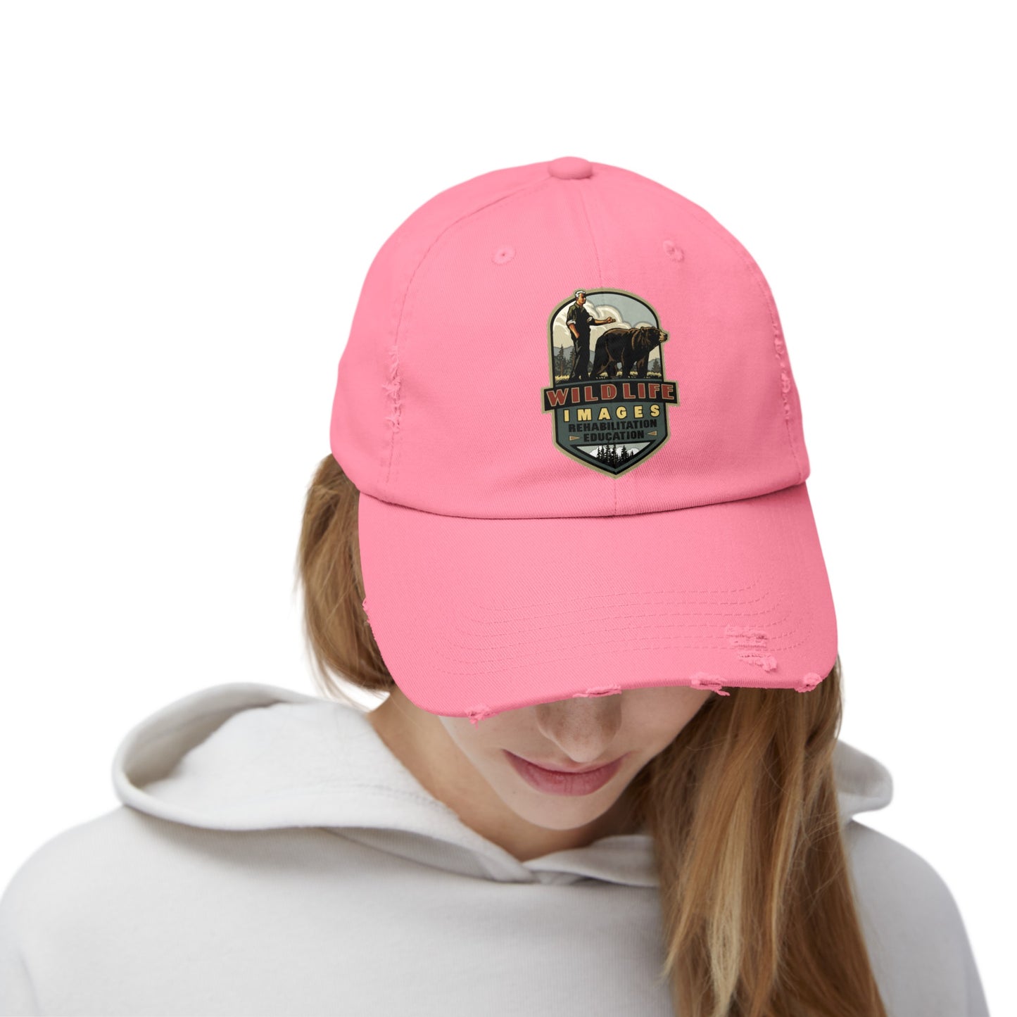 Logo -  Distressed Cap