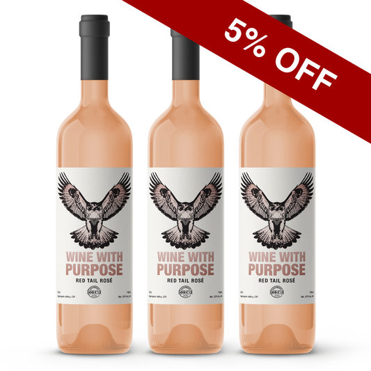 Red Tail Rosé x3