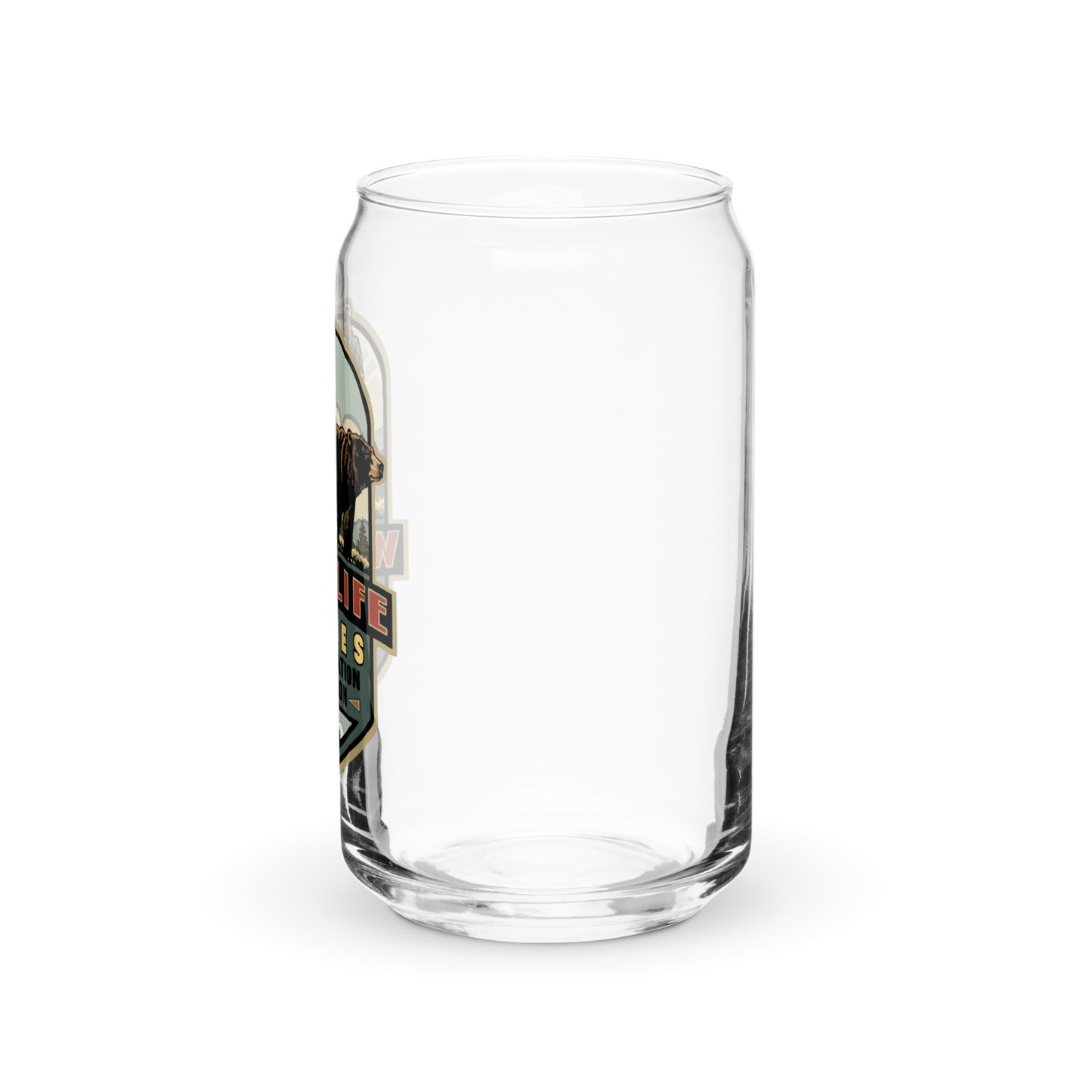 Logo - Can-shaped glass 16oz